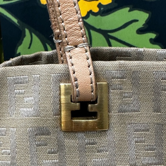 Vintage Fendi Zucca FF Canvas Tote | Made in Italy - Picture 6 of 14
